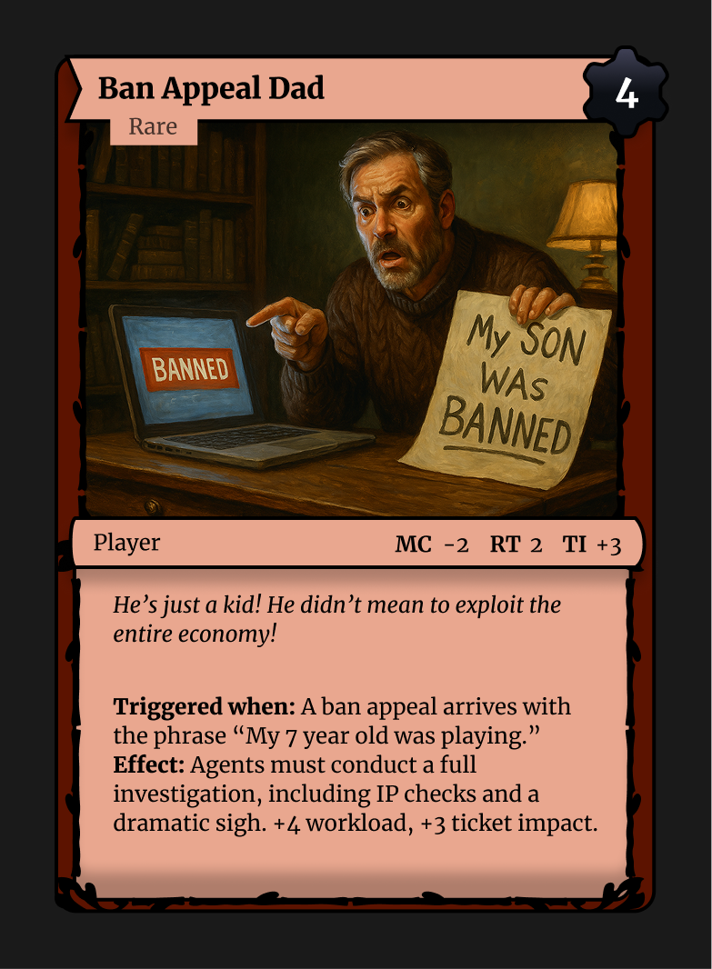 Ban Appeal Dad